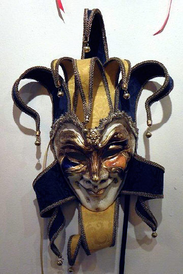 one of Dalili's masks