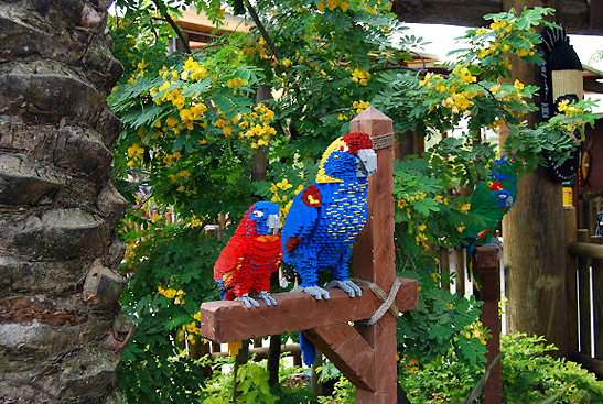 Lego animals at Legoland