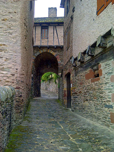 street scene, Carcassonne, southern France