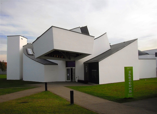 the Vitra Desing Museum designed by Frank Gehry