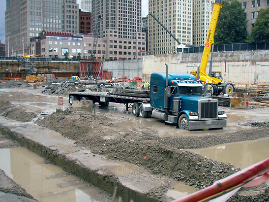 the new Cleveland Convention Center under construction