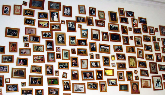 the Granny Wall of Fame at Nokomis on Whyte Avenue, Edmonton