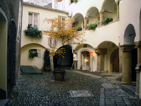 inner courtyard in Graz