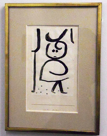 Little X by Paul Klee: the first purchase of an art work by Angela Rosengart