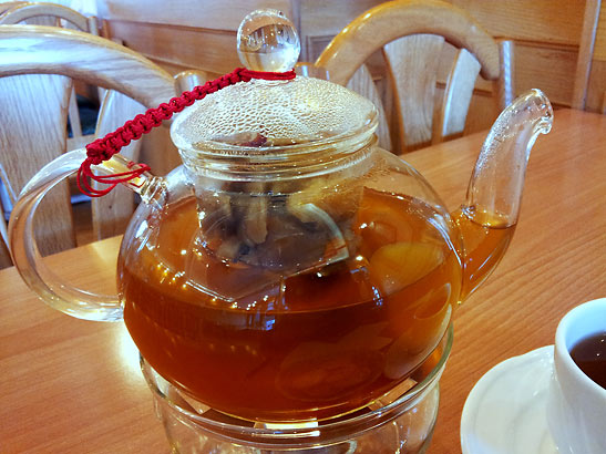 ginger logan tea pot, Vancouver International Buddhist Progress Society, Richmond, BC