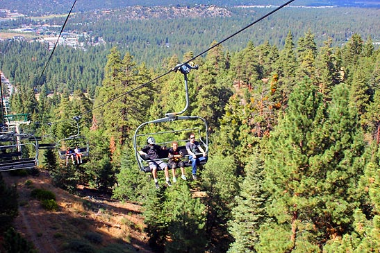 Big Bear Lake In The Fall