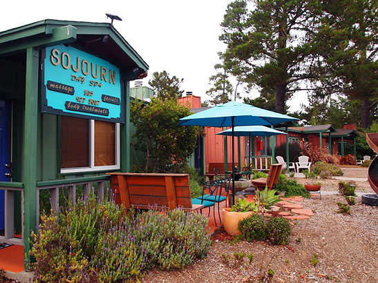 the Sojourn Spa in Cambria