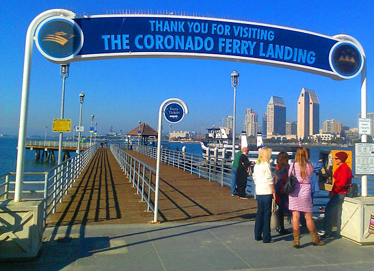 the Coronado Ferry