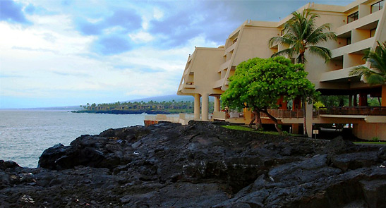 the Sheraton Keauhou Bay Resort and Spa in Kona, Hawaii