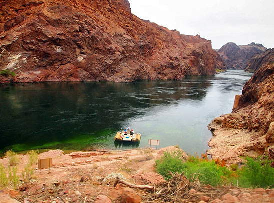 a cove at Lake Mohave