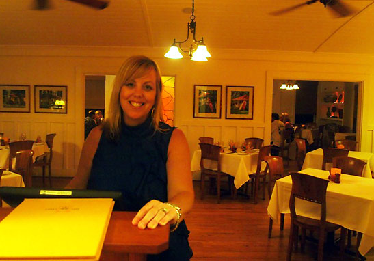 Michelle Kommes runs the Lanai City Grille