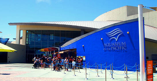 the Aquarium of the Pacific in Long Beach