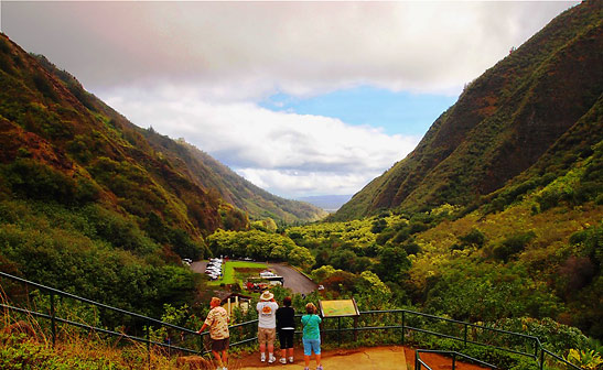 Iao Valley scene