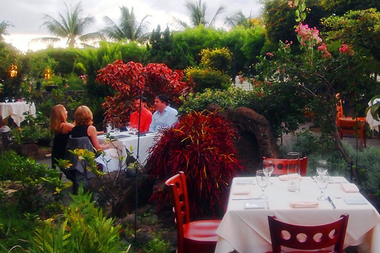 the Capische? restaurant at Hotel Wailea