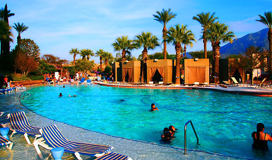 the Oasis Pool at the Morongo Casino Resort & Spa