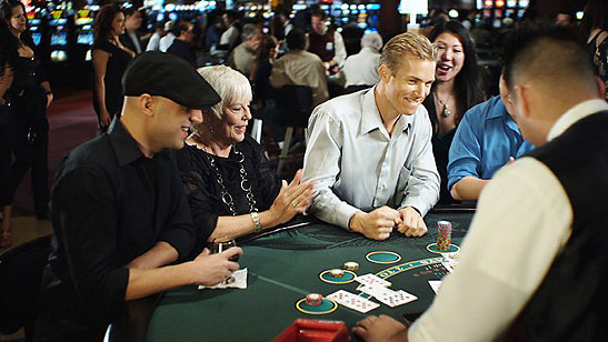 table game at the casino, Morongo Casino Resort & Spa