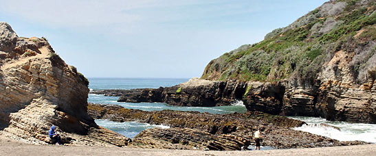coastal scene, Montaña De Oro