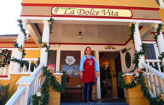 Owner/Executive Chef Michelle Kenney of La Dolce Vita, at the Heritage Square, Oxnard