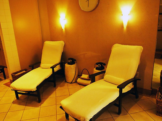 the Exhale - a full-service spa with massage and therapy services and fitness programs