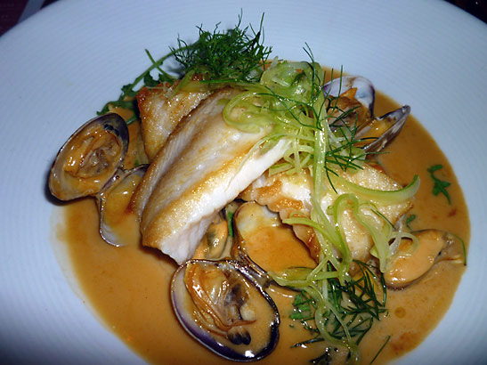 the balck cod at Kitchen 1540, L'Auberge Del Mar