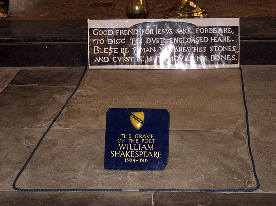 Shakespeare's grave