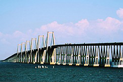 bridge across Lake Maracaibo