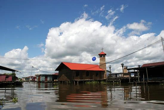 floating church, Maracaibo