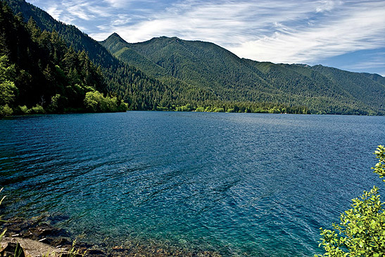 Lake Crescent, Olympic Loop, Washington