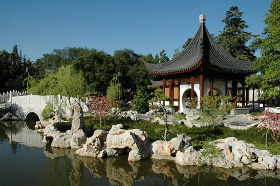 the Chinese Garden at the Huntington Botanical Garden, Pasadena
