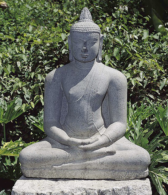 a sculpture of Buddha at the Norton Simon Museum, Pasadena