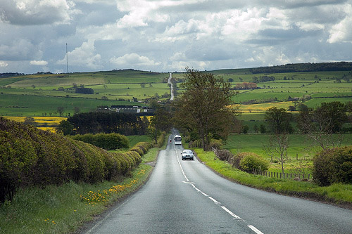 the road on the way to Portsmouth