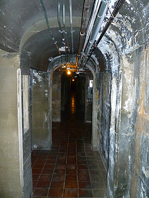 catacombs at the Mission Inn Hotel