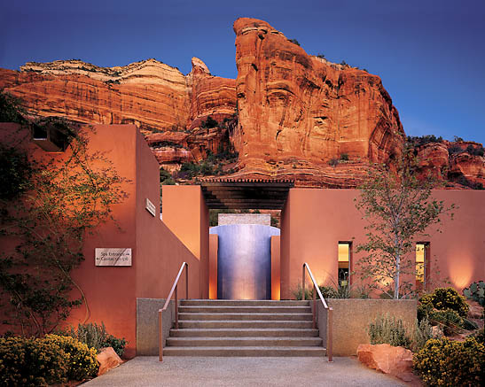 the Mii Amo spa at Enchantment Resort, Sedona