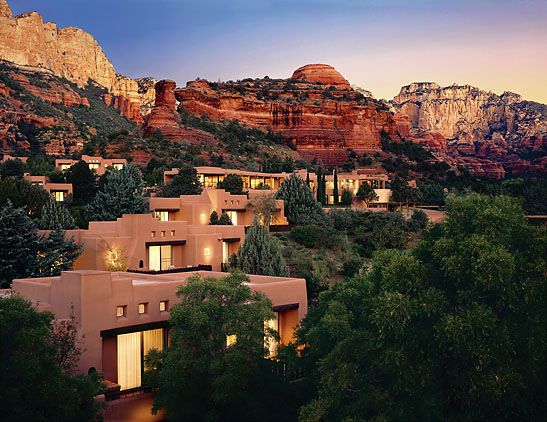 adobe casitas of the Enchantment Resort, Sedona