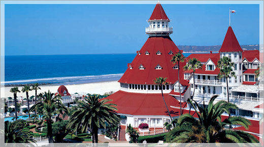 the Hotel Del Coronado