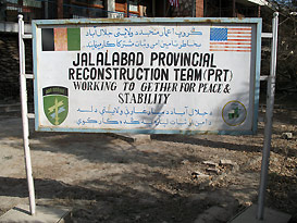 US Army sign near Camp Hughie