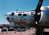 nose art on restored B17