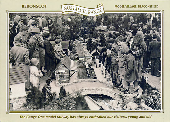 1930's photo of Bekonscot