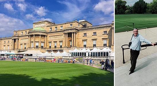 Buckingham Palace and Traveling Boy author John Clayton