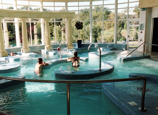 hydrotherapy pool at Chewton Glen