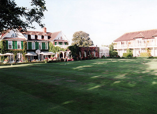 lawn for croquet, Chewton Glen