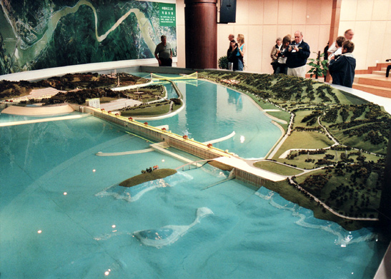 model of 3 Gorges Dam