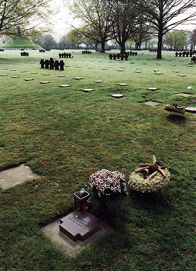 German war cemetery, La Cambe, Normandy