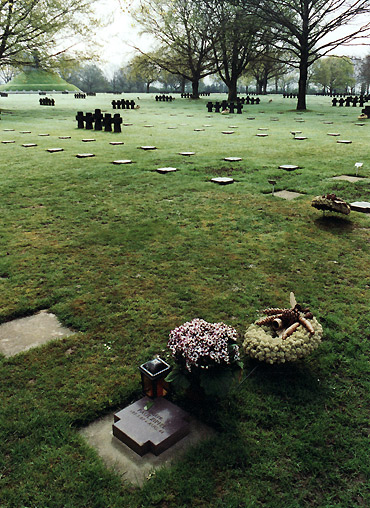 German war cemetery in Normandy