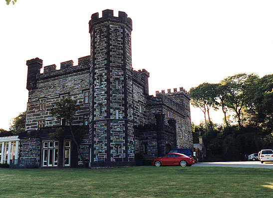 the Castell Deudraeth at Port Meirion Village