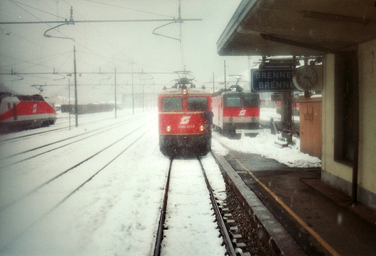 VSOE train at the Brenner Pass