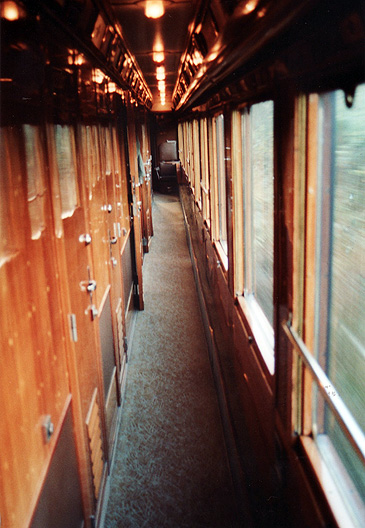 elegant interior of the VSOE