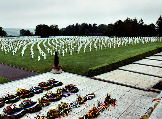 the Henri-Chapelle American Cemetery in Belgium