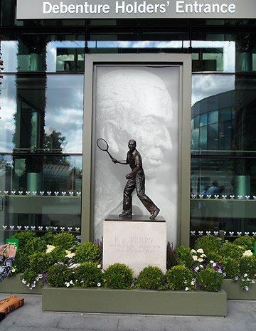 the entrance to Wimbledon