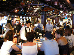players at the casino room